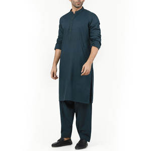 Shalwar Kameez Kurta Afghani pour hommes, vêtements de fête, vêtements décontractés, robes en tissu de coton, nouveau design, Shalwar Kameez musulman pour hommes - Product Image 2