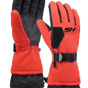 Guantes de esquí premium con aislamiento, impermeables, para nieve, con diseño de tela transpirable para un calor extremo en climas fríos - Product Image 1