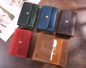<b>Soft</b> Leather Cable Organizer Flexible Cord Wrap Earphone <b>Wire</b> Management Desk Tidy Charger Keeper Custom Color LCO-0025 - Product Image 5