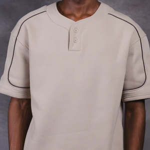 Impresionante Jersey de Béisbol de Manga Corta con Nuevo Diseño, Precio Económico al por Mayor, Talla Grande, Poliéster, Corte Regular, Ropa Deportiva - Product Image 2