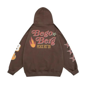 Fabricant de sweats à capuche pour hommes de haute qualité, vente en gros, impression personnalisée, molleton de coton, pull-over, vêtements décontractés d'hiver, mode streetwear. - Product Image 3