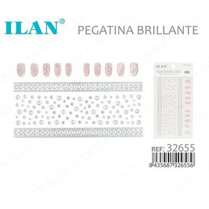 Adesivi con strass scintillanti ILAN per unghie Rif. 32655 - Product Image 1