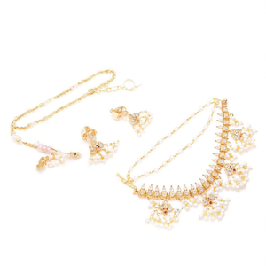 Guttapusalu Style Mattal Hair Chain or Ear Chain - Product Image 2