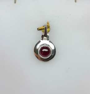 Elegant Red Garnet Pendant 925 Sterling Silver Boho Vintage Gemstone Jewelry Gift NIKHIL GEMS Third Party Certified Engagement - Product Image 6