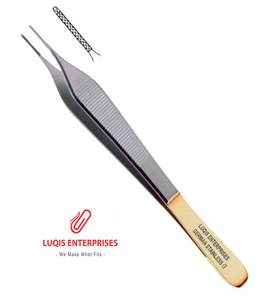 Pinces chirurgicales isolées Maxwell en carbure de tungstène à dents, instrument médical de précision en acier inoxydable - Product Image 4