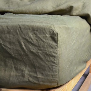 Ensemble de literie en lin français pur à 100 % pour hôtel, draps, housse de couette, taie d'oreiller, ensemble de literie 4 pièces - Product Image 4