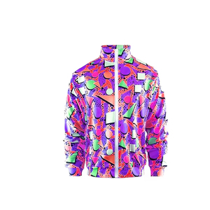 Sportswear and Casual Wear Custom Logo Printed Design Lightweight Men's Two Piece Full Zip Tracksuit Relaxed Fit <b>Jogging</b> Outfit - Product Image 2