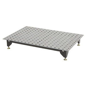 Table de soudage portable en métal avec kit d'outils de 24 pièces, établi en acier, supports de soudage robustes, pinces et outils d'atelier GAR052 - Product Image 1