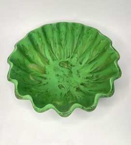 Frutero de Resina Ecológico, Estilo Elegante, Frutero Esmeralda Venus, Decoración Duradera para Mesa, Artículos para el Hogar, Frutero de Resina para Ensaladas - Product Image 5