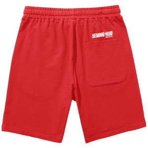 Shorts de sport en molleton de coton pour homme, doux et confortables, avec poches profondes, pour un confort décontracté. - Product Image 6