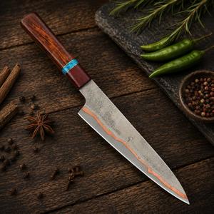 Style Chef <b>Knife</b> Sharp Kitchen Blade Ergonomic Handle Stainless Steel Cooking Tool For <b>Slicing</b> Chopping Dicing Food Equipment - Product Image 1