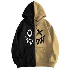 Sudadera con Capucha para Hombre, de Felpa, Corte Regular, Informal, para Invierno, con Bolsillo Frontal con Logotipo, Antipelusas, de Poliéster/Algodón, de Secado Rápido - Product Image 4