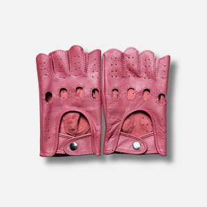 Guantes de Piel Rosa al por Mayor, Transpirables, Sin Forro, Estilo Casual, para Primavera/Verano, con Logotipo Personalizado - Product Image 5