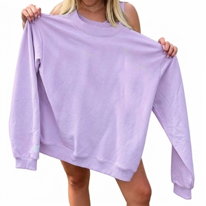 <b>Women</b> Oversized Zip Up <b>Hoodie</b> Fleece Full <b>Zipper</b> Relaxed Fit Casual Streetwear Jacket Private Label Wholesale - Product Image 3