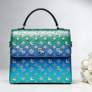 Bolso de Mano de Cuero Genuino de Alta Calidad con Logotipo Personalizado, Bolso de Diseñador de Marca para Mujer - Product Image 5