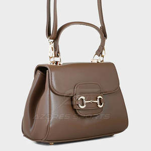 Sac à bandoulière pour femme en cuir véritable durable avec fermeture éclair - Sac à main élégant et stylé pour un usage quotidien - Product Image 2