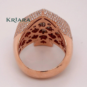 Anillo Unisex de Plata 925 con Diamante Tallado en Corazón, Joyería de Lujo para Compromiso con Diamante Cultivado en Laboratorio - Product Image 5