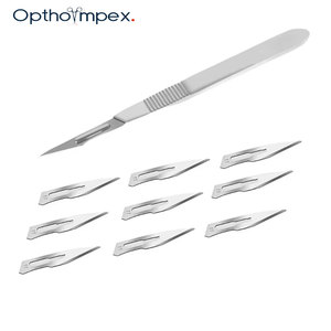 Bisturís Manuales Avanzados, Cuchillos de Acero Inoxidable, Instrumentos Quirúrgicos, Incisiones Precisas, Procedimientos Clínicos, Centros Médicos - Product Image 5