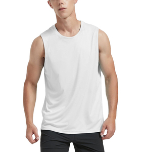 Camiseta sin Mangas de Algodón para Hombre con Logotipo Personalizado 2026, Chaleco Deportivo Informal de Verano para Gimnasio, Correr y Descansar - Product Image 1