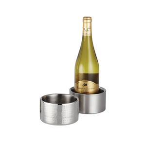 High Quality Silver Plated Aluminium Wine Bottle Coaster For Parties Tableware Kitchen Accessories At Acceptable Price - Product Image 5