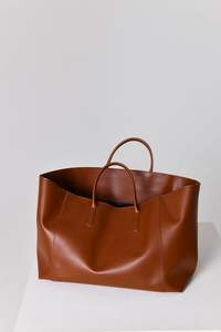 Bolso de Mano Artha TO17, Personalizado por el Fabricante, de Lujo, Gran Capacidad, Cuero de Grano Completo, Cierre de Cremallera y Broche, Forro de Nailon, para Mujer, para Viaje - Product Image 3