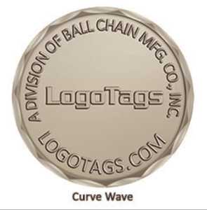 Moneda Conmemorativa Personalizada de Metal con Borde Curvo y Logotipo Grabado, Moneda de Recuerdo en Blanco, Moneda Conmemorativa de Aleación de Zinc y Latón - Product Image 3