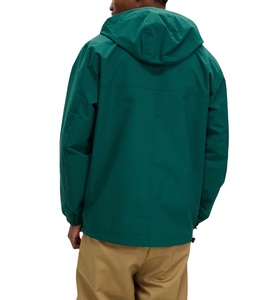 Jersey transpirable personalizado impermeable 100% poliéster chaqueta cortavientos de talla grande ropa de calle personalizada chaqueta a prueba de viento para hombres - Product Image 6