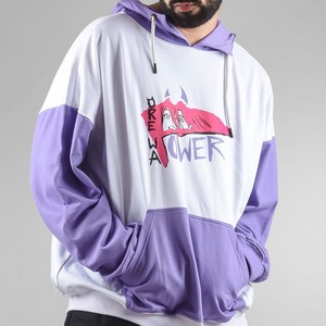 Sweat à capuche oversize pour homme, design graphique streetwear, logo personnalisé, molleton doux décontracté, mode streetwear hiver - Product Image 1
