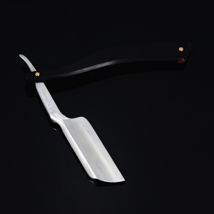 Oro dollaro tagliato gola rasatura dritto riutilizzabile in acciaio al carbonio <span class=keywords><strong>rasoio</strong></span> <span class=keywords><strong>da</strong></span> <span class=keywords><strong>barbiere</strong></span> con supporto uomo <span class=keywords><strong>rasoio</strong></span> di sicurezza rasoi in legno per il viso - Product Image 5