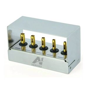 Best Quality A-1 VERITAS Dental Tissue Punch Set Of 5 Pcs Stainless Steel Implant Soft Tissue Instruments Reusable Surgical Kit - Product Image 2
