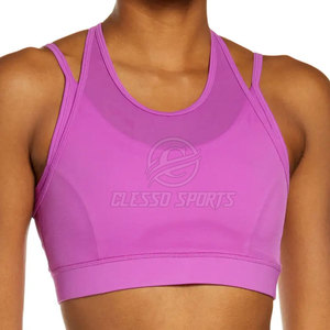 Vente en gros de vêtements de sport pour femmes : Soutien-gorge de sport rembourré, Soutien-gorge de sport sans couture, Vêtements de yoga - Product Image 2