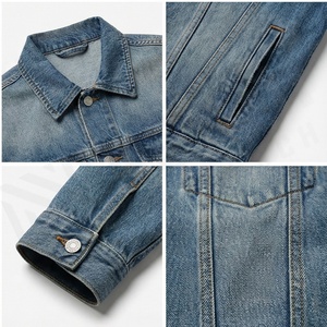 <b>Men's</b> Plus Cotton Warm Fur Collar <b>Sherpa</b> Lined Denim <b>Jacket</b> Button Down Classy Casual Quilted Jeans Coats Outwear <b>Man</b> <b>Jackets</b> - Product Image 4