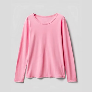 เสื้อยืดแขนยาวสแปนเด็กซ์สำหรับผู้หญิง 180gsm แบบขายส่ง ผลิตตามสั่ง ระบายอากาศได้ดี แห้งเร็ว เหมาะสำหรับโยคะ ออกกำลังกาย เสื้อผ้ากีฬา OEM สำหรับธุรกิจ B2B - Product Image 2
