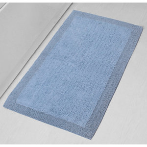 Tapis de bain personnalisé de luxe en couleur unie, réversible, de haute qualité, naturel, premium, design Bruss, pour la vente en gros - Product Image 1
