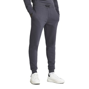 Men's High Waist Cotton Jogger Pants Plus Size Sweatpants Casual Athletic Trousers Elastic Waist Fitness Lounge Wear - Product Image 1