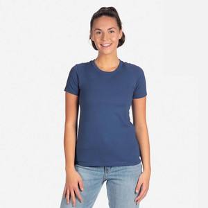 เสื้อยืดแขนสั้นคอกลมทรงปกติสำหรับผู้หญิง Next Level Apparel เนื้อผ้านุ่ม ระบายอากาศได้ดี แห้งเร็ว เหมาะสำหรับฤดูร้อน ผลิตจากผ้าฝ้าย 100% ราคาขายส่ง - Product Image 3