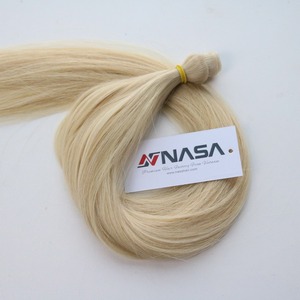 ต่อผมแท้ Genius Weft สีบลอนด์ ผมเวอร์จินเวียดนาม 100% ราคาขายส่ง เหมาะสำหรับเทศกาลปีใหม่ - Product Image 4