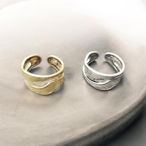 Bohemia Designer Brass Rings Gold Plated Women's anniversary Gift Jewelry - Product Image 1