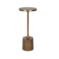 Nouveau design de table de boissons en laiton antique meubles de salon de luxe à usage domestique moderne article en gros nouveauté de haute qualité