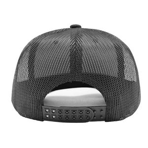 Black White Mesh Trucker <b>Hat</b> Cotton Blend Snapback Cap Breathable Patch Logo <b>Hat</b> for Men Women - Product Image 5