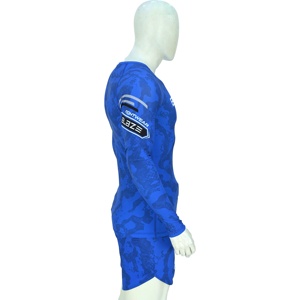 Ensemble Rashguard à couverture complète pour hommes et femmes et shorts Jiu Jitsu pour BJJ MMA Training Fighting Wear Ensemble unisexe de 2 pièces - Product Image 5