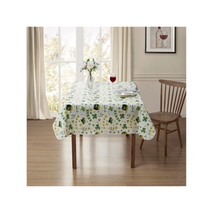 120GSM Tropical Banana Leaf Monkey Table Cloth Cotton <b>Linen</b> Kitchen Table Cover Custom Size Custom Weight Factory Direct Supply - Product Image 5