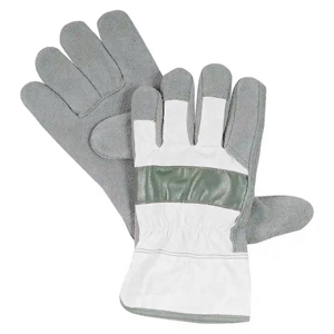 Top Grade Heavy Duty Canadian Rigger Gloves Excellent Cowhide Split Leather Industrial Safety Gloves for Hand <b>Arm</b> Protection - Product Image 5