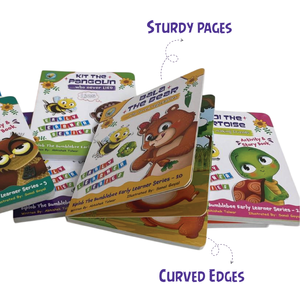 Libro de Cartón para Niños Pequeños de Biplob: Gila el Ghariyal se Cepilla los Dientes con Audio y Elementos de Rompecabezas - Product Image 5