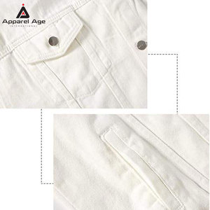 Chaleco Vaquero de Invierno Transpirable con Logotipo y Diseño Personalizados al por Mayor, Acolchado con Bolsillos, para Hombre, de Alta Calidad - Product Image 5