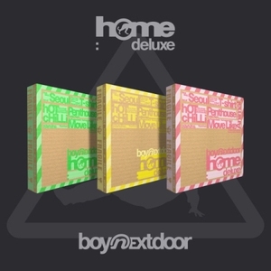 BOYNEXTDOOR อัลบั้มสตูดิโอชุดที่ 1 รีแพ็กเกจ [HOME: DELUXE] รุ่น SPARK พร้อมโฟโต้บุ๊ค ซีดี และโฟโต้การ์ด KPOP - Product Image 1