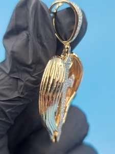 จี้รูปกางเขนแบบคริสครอสสั่งทำพิเศษ สไตล์ฮิปฮอป ประดับเพชรโมอิสซาไนต์ VVS  จี้รูปกางเขนสำหรับคนรักรелиกชัน ของขวัญบาสปิทัม - Product Image 3