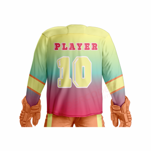 Pantalon d'uniforme de hockey sur glace taille adulte, ensemble d'entraînement et de compétition, design personnalisable, uniformes de hockey sur glace fabriqués au Pakistan - Product Image 3