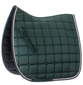 Tapis de selle pour chevaux 100% PP respirant de haute qualité pour dressage, saut d'obstacles et usage polyvalent avec emballage personnalisé pour la compétition - Product Image 1