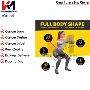 Bande de Résistance Circulaire pour Hanches Hommes Femmes Entraînement d'Activation des Fessiers Fournisseur OEM - Product Image 4